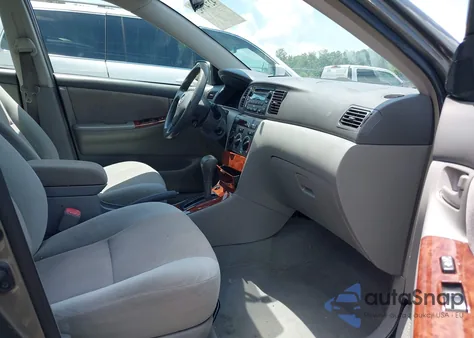 2007 Toyota Corolla Le z USA, uszkodzony, nr VIN 2T1BR32E27C785792